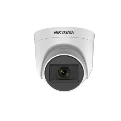 Hikvision DS-2CE76H0T-ITPF 5 MP 2.8 mm TVI/AHD/CVI/CVBS 4'ü 1 Arada Kapalı Alan Turret Kamera