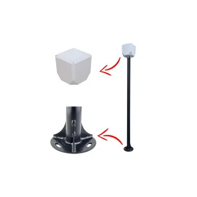 TRK 2.5 Metre (+TRK-154 Küp) Kamera Direk