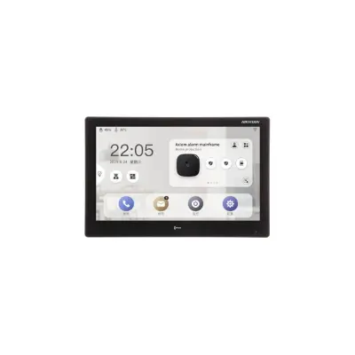 Hikvision DS-KH9510-WTE1(B) 10" Dokunmatik IP Intercom İç Ünite