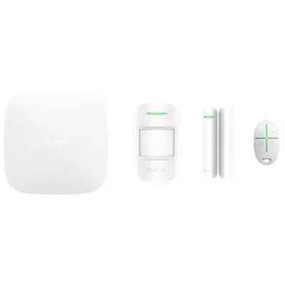 Ajax Starter Kit Plus Kablosuz Beyaz Alarm Kiti