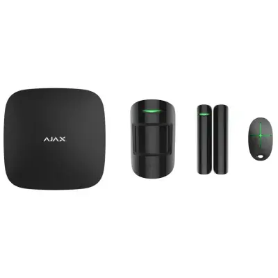 Ajax Starter Kit Plus Kablosuz Siyah Alarm Kiti