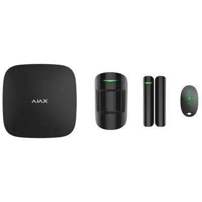 Ajax Starter Kit Kablosuz Siyah Alarm Kiti