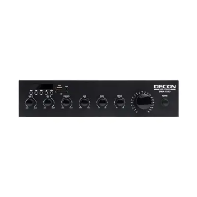 Decon DMA-150U 150W 8 OHM/100V 12-24 DC Mixer Amfi