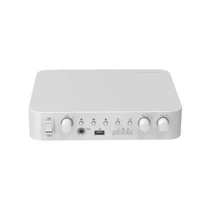 Hikvision DS-QAE0A60G1-VB 60 W 2 Bölgeli Bluetooth/USB Analog Amplifikatör