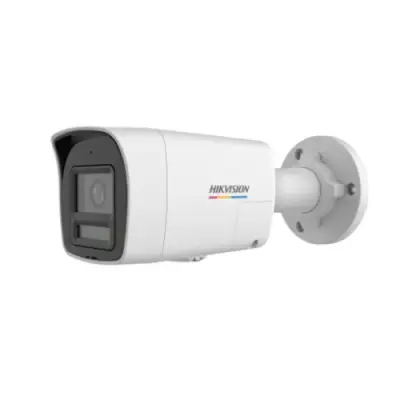 Hikvision DS-2CD1047G3-LIUF/SRB 4 MP ColorVu 3.0 Kırmızı-Mavi Çakarlı Sesli Alarmlı Bullet IP Kamera