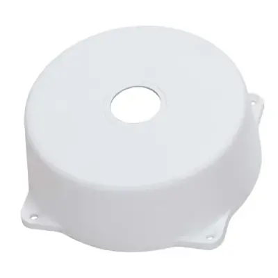 Kamera Kutusu TRK-113 Yuvarlak Beyaz (TABAN DAHİL)