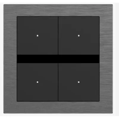 Akubela K32-B4-EU Single 4-Button Switch KNX