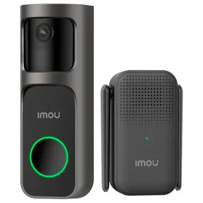 Imou Doorbell 2S Kit DB-2SP-3T0W / DS2S 3 MP Dahili Kameralı IR Kapı Zili