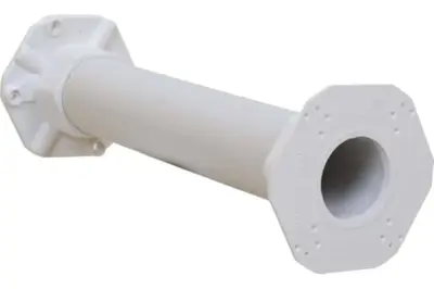 TRK-FP-50 cm Kamera kutusu Plastik Uzatma Boru Ayak - Beyaz
