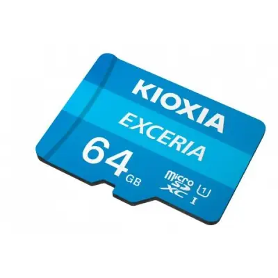Kioxia 64 GB EXCERIA microSDXC UHS-I 100 MB/s Hafıza Kartı (LMEX1L064GG2)