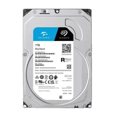 Seagate SkyHawk ST1000VX013 1 TB 3.5" SATA 256 MB 7/24 Güvenlik Diski
