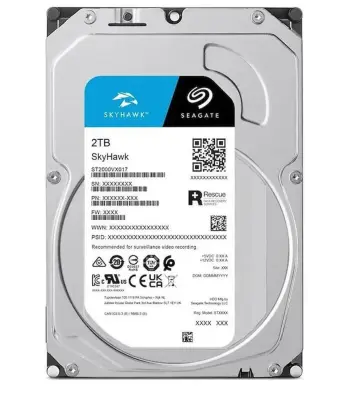 Seagate SkyHawk ST2000VX017 2 TB 3.5" SATA 256 MB 7/24 Güvenlik Diski