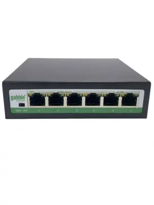 Gabble GAB-P42 mm 4 Port 10/100 Mbps 2 Port 100M Uplink PoE Switch