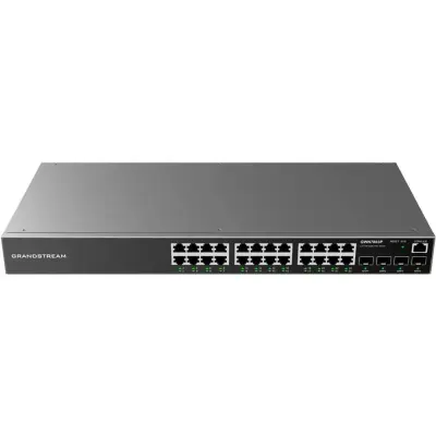 Grandstream GWN7803P 24-Port Yönetilebilir PoE Switch