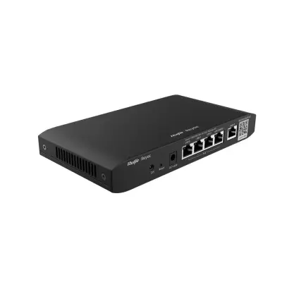 Ruijie Reyee RG-EG105G-P-V3 5 Portlu Router Web Yönetilebilir 2 Wans 100 Kullanıcı 4 Port PoE(54w)
