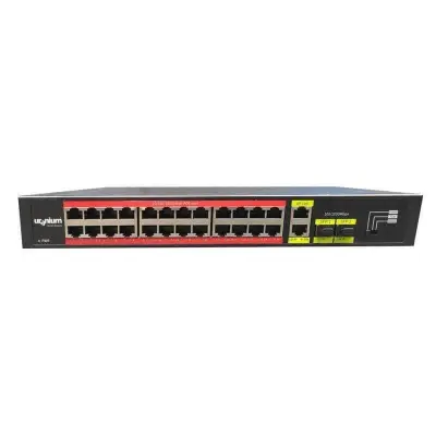 Uranium PoE-G2422SFP-300W 24 Port 2xgb Rj45/2xsfp Uplink Gigabit PoE Switch
