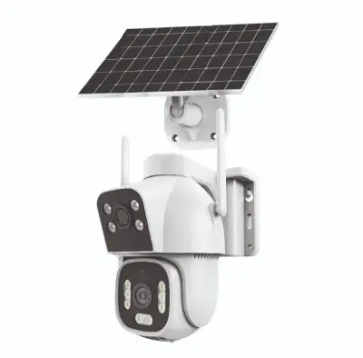 INOX-X22 3.6 mm Dual Lens 2 MP Esim Solar PTZ Dome 4G Kamera
