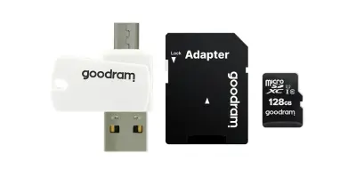 KB-GOODRAM M1A4-1280R12 Class 10 128GB Micro Sd Kart 100MB 128GB-