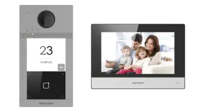 Hikvision DS-KIS604-S Intercom Sistemi Kit