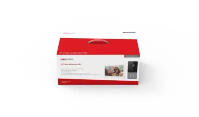 Hikvision DS-KIS607-S(O-STD) IP Görüntülü Diafon Kiti, 2 MP Villa Kapı Paneli + 7" Wi-Fi İç Ünite