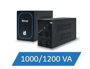 Volt Ln Plus 1200 VA Line Interactive UPS-2 X 12V 7AH