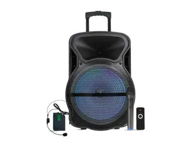 Westa WAP-12503ET - 12" Aktif Portatif Ses Sistemi (1 El+1 Headset)
