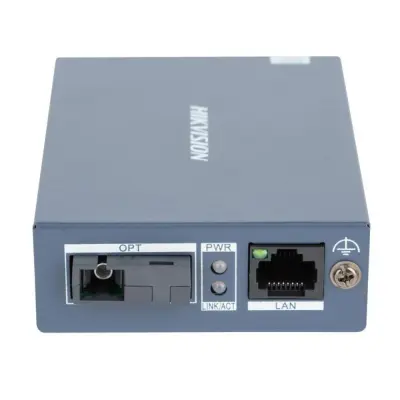 Hikvision DS-3D501T-A 20 km Gigabit Tek Fiber Medya Dönüştürücü (Verici, SC)