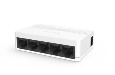 Hikvision DS-3E0105D-E 5 Port 10/100 Mbps Yönetilemez Masaüstü Switch
