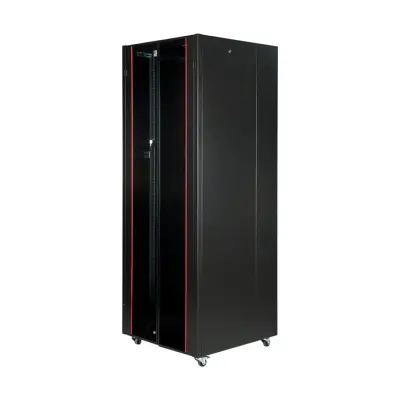 Lande LN-HL26U6060-BL-B - 26U W600 mm x D600 mm Dikili tip Kabinet