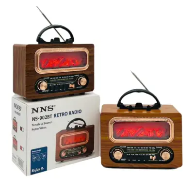 Concort NS-902BT Bt/Fm/USB Alev & Şömine Efektli Nostalji Radyo
