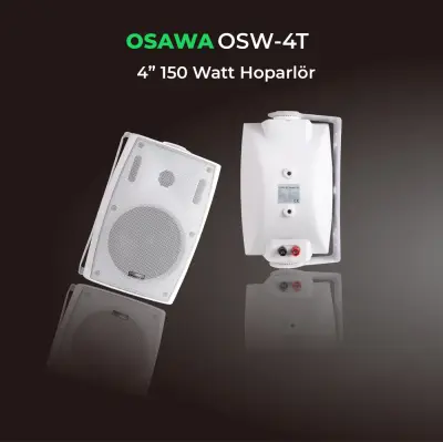 Osawa Osw-4T 10 cm 150W Duvar Hoparlörü
