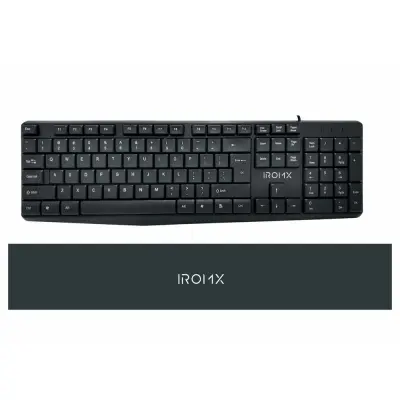 Iromx SK10X TR Kablolu Standart Siyah Q Klavye