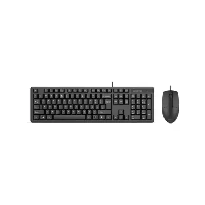 A4 Tech KR-3330S USB Multimedya Klavye + Sessiz Mouse Seti