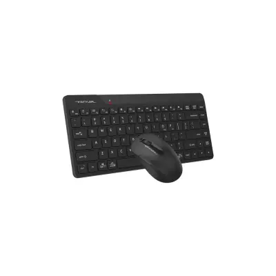 A4 Tech FG2200 Air2 Kablosuz Multimedya Mini Klavye Mouse Seti Siyah