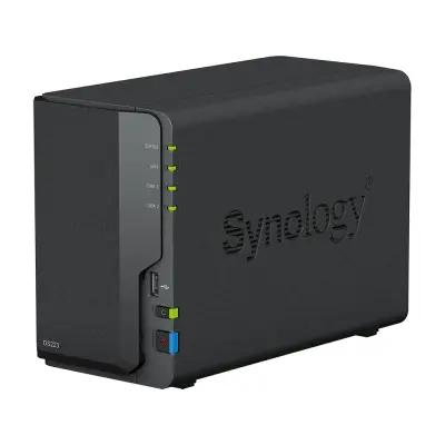 Synology DiskStation DS223 2 Yuvalı 1GbE NAS Depolama Ünitesi