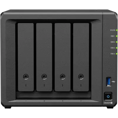 Synology DS425+ 2GB 4 Yuvalı 2.5GbE + 1GbE NAS Depolama Ünitesi