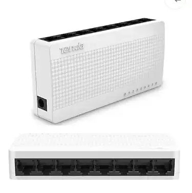 Tenda S108 8 Port 10/100 Mbps Yönetilemez Switch