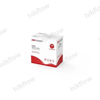Hikvision DS-1LN6OUSPE Cat6 U/UTP 23AWG Dış Mekân PE Kılıflı Network Kablosu (305 m)