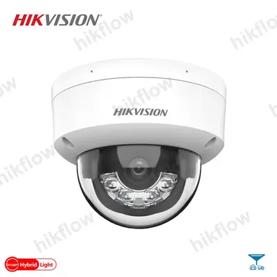 Hikvision DS-2CD1121G2-LIUF 2 MP Smart Hybrid Light Dome IP Kamera (Mikrofonlu, microSD)