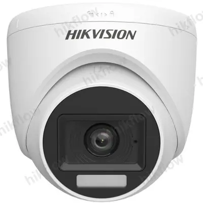 Hikvision DS-2CE76D0T-LPFS 2 MP Smart Hybrid Light Sesli Turret Kamera