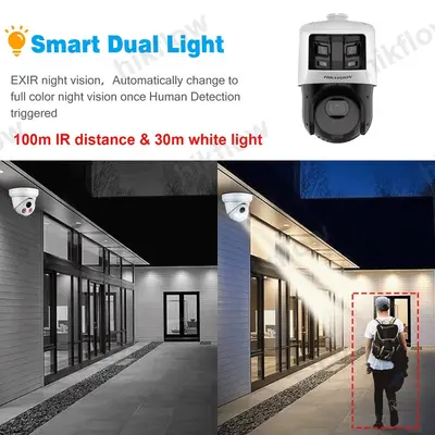 Hikvision DS-2SE4C425MWG-E/26(F0) 6+4 MP 25X TandemVu Panoramik PTZ Speed Dome Kamera