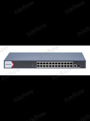 Hikvision DS-3E1526P-EI/M 24 Port Gigabit Akıllı Yönetilebilir PoE Switch