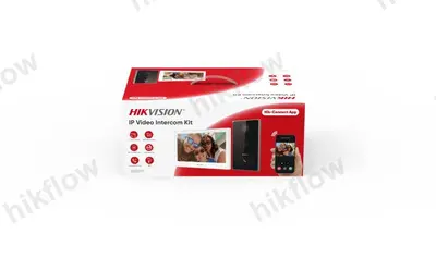 Hikvision DS-KIS608-P IP Video İnterkom Kiti (2 MP Kapı Paneli + 7" Dokunmatik İç Ünite)