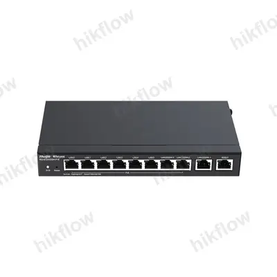 Ruijie Reyee RG-EG310GH-P-E 10 Port Gigabit 8 PoE Bulut Yönetimli Router 110 W