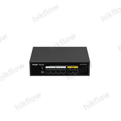 Ruijie Reyee RG-ES106F-P 6 Port 10/100 Mbps Yönetilemez PoE Switch (4 PoE+, 54 W)