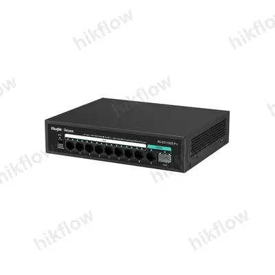 Ruijie Reyee RG-ES110GS-P-L 10 Port Gigabit Switch, 8 PoE+ Port, 120 W, SFP