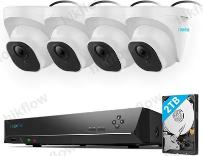 Reolink RLC-820A 8 MP 4K PoE IP Kamera, Kişi/Araç/Evcil Hayvan Algılama