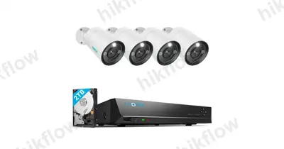 Reolink RLK8-1200D4-A 12 MP PoE Güvenlik Kamera Sistemi (8 Kanal NVR + 4 Dome Kamera)