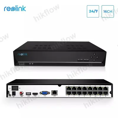Reolink RLN36 36 Kanal NVR Kayıt Cihazı (3 SATA, 48 TB)