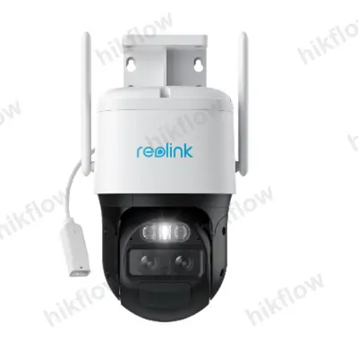 Reolink TrackMix Battery 4K Çift Lensli Pil/Güneş Enerjili Wi-Fi PTZ Kamera